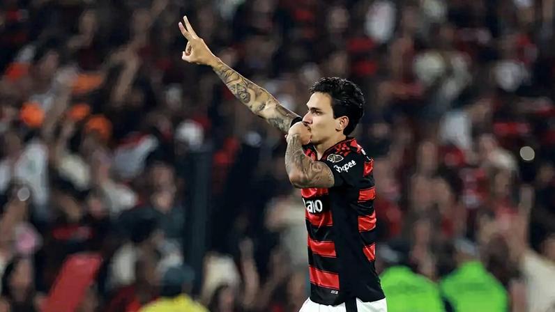 Pedro, atacante do Flamengo