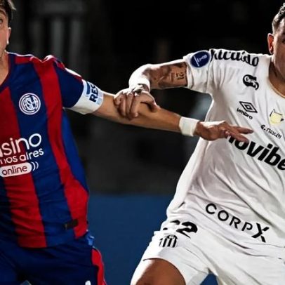 Santos tropeça em casa diante do San Lorenzo