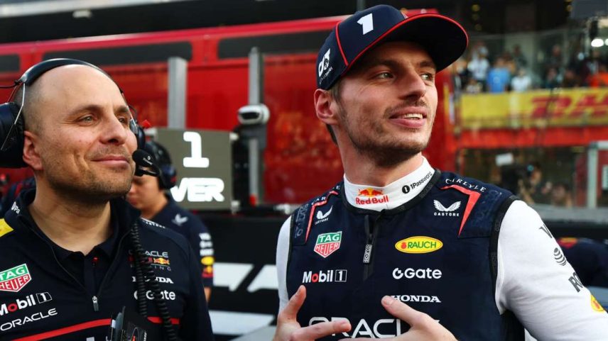 Lambiase e Verstappen trabalham juntos desde 2016 na Red Bull Racing