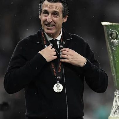 Unai Emery amplia domínio na Liga Europa com título do Aston Villa