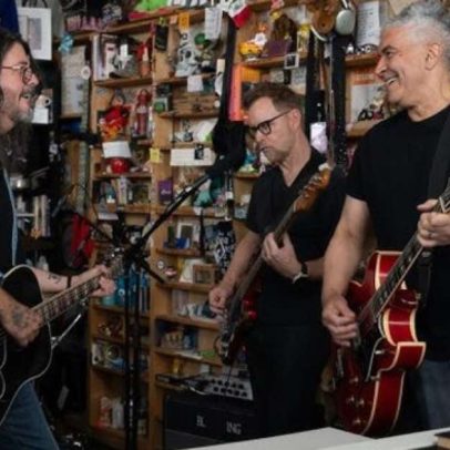 Foo Fighters apresenta músicas do novo disco no Tiny Desk, assista