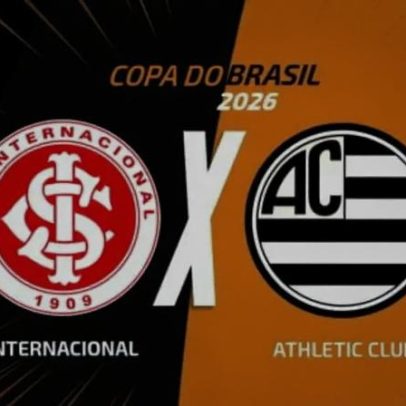 Internacional x Athletic: veja onde assistir, escalações e arbitragem