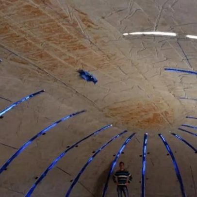 Concreto inflável pode reduzir custos e agilizar obras, veja como funciona