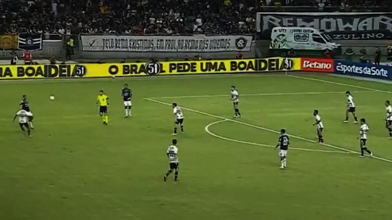 Remo e São Paulo se enfrentaram neste domingo em Belém.