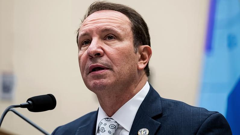 Jeff Landry in Washington DC on 30 March 2023.