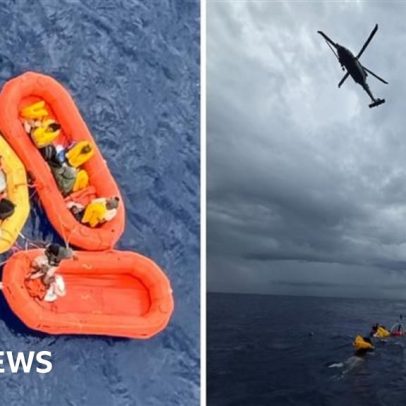 Piloto relembra aterrissagem de emergência no Atlântico com 10 a bordo