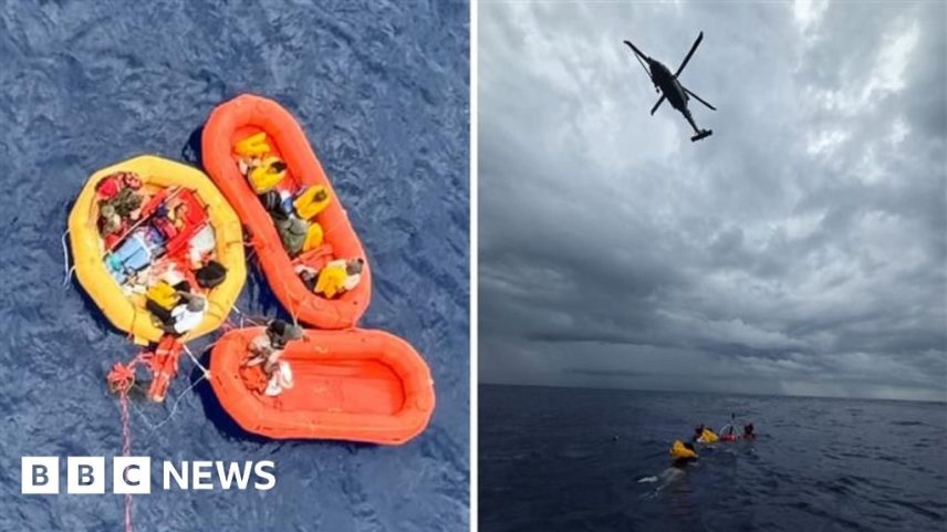 Piloto relembra aterrissagem de emergência no Atlântico com 10 a bordo