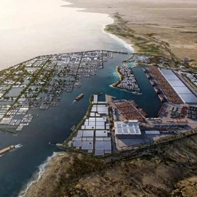 Arábia Saudita acelera porto de Neom para contornar bloqueio de Ormuz