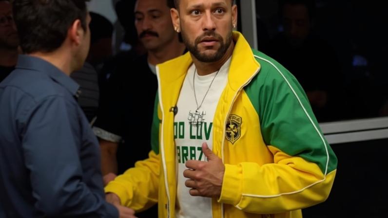Neymar foi um dos atacantes convocados por Ancelotti para a Copa do Mundo –