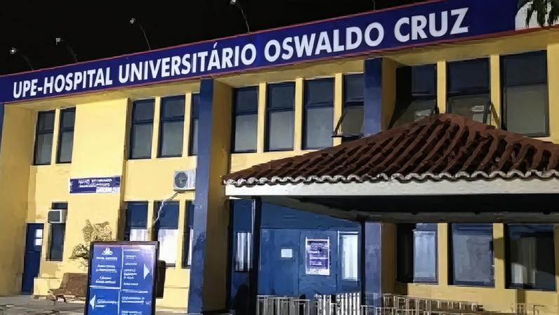Hospital Oswaldo Cruz, no Recife.