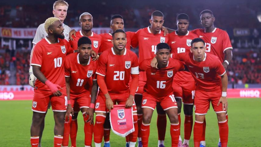 11 inicial do Panamá em amistoso contra o México, em janeiro de 2026