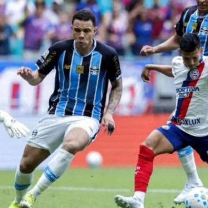 Bahia e Grêmio empatam em jogo tenso pelo Brasileirão