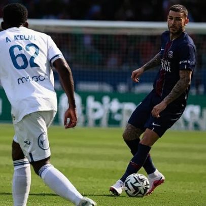 PSG empata com Lorient e liderança fica ameaçada