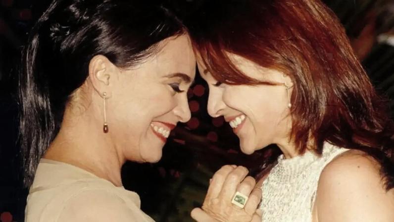 Regina Duarte e Gabriela Duarte juntas na novela 'Por Amor' (1997)