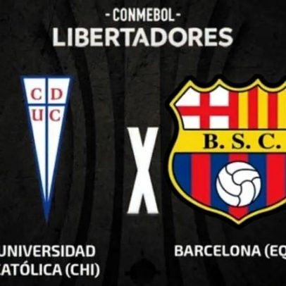 Universidad Católica x Barcelona de Guayaquil: onde assistir e arbitragem