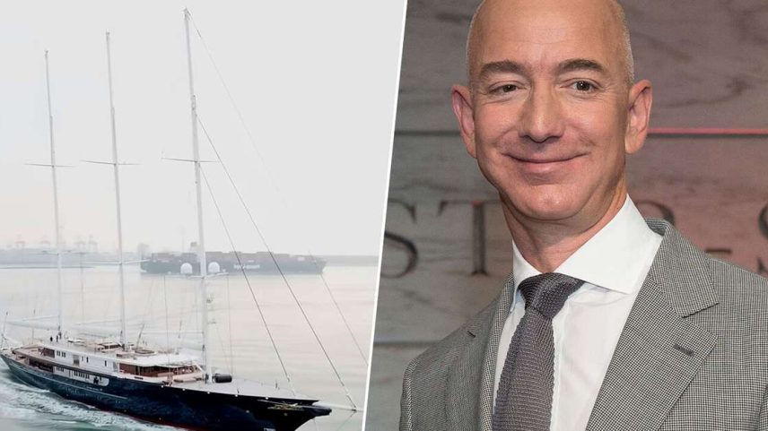 Jeff Bezos e iate