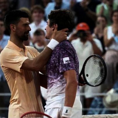 Fonseca vence Djokovic em Roland-Garros e diz que sonhar não custa nada
