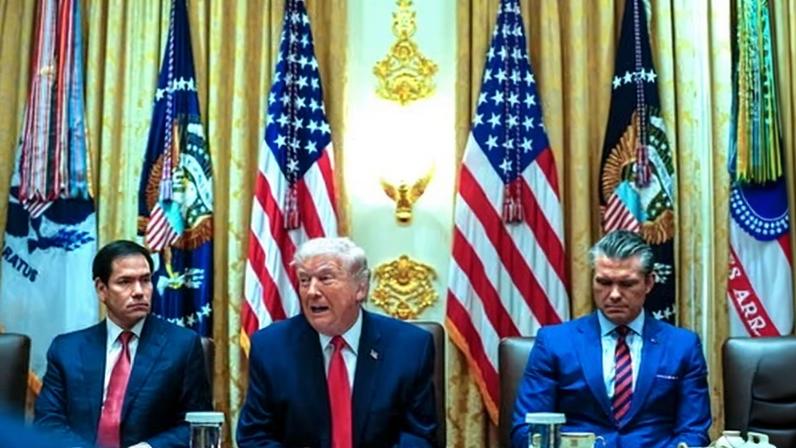‘To begin with, they shouldn’t be called an “administration” at all. They should be referred to as a regime.’ Photograph: Aaron Schwartz/EPA