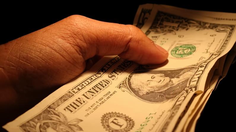 Dinheiro - Nota - Cédula - Dólar - Dollar - Estados Unidos - Americano — Foto: stock.xchng