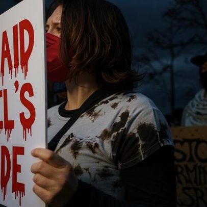Manifestantes pressionam Portland a investigar empresa de drones ligada a Israel