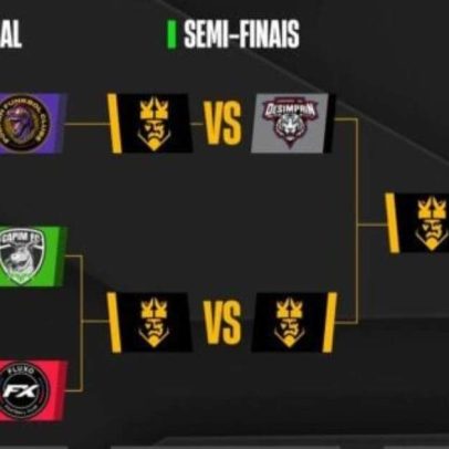 Chaveamento dos playoffs da Kings League Brasil é revelado