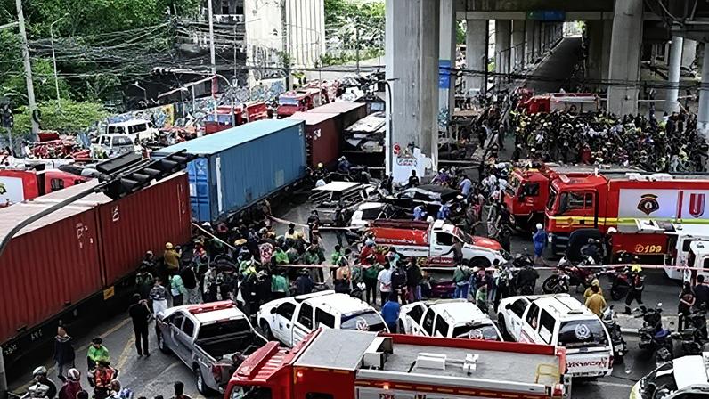 Motorista do trem acidente testou positivo para drogas, polícia tailandesa diz