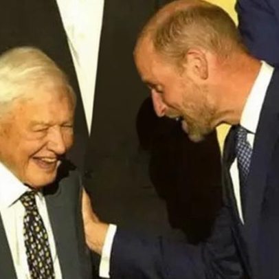 William homenageia marco notável de Attenborough em concerto de 100º aniversário