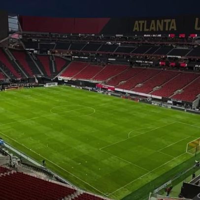 Mercedes-Benz Stadium, em Atlanta, é destaque entre estádios da Copa