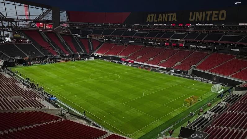 Mercedes-Benz Stadium, casa do Atlanta United e do Atlanta Falcons –