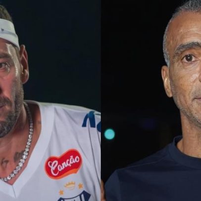 Romário foi cortado por lesão parecida com Neymar há 28 anos e criticou Zico