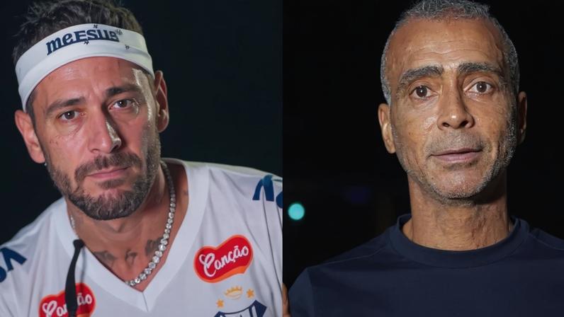 Romário enviou indireta a Zico após ser cortado da Copa 1998: lesão se assemelha à grave problema de Neymar.