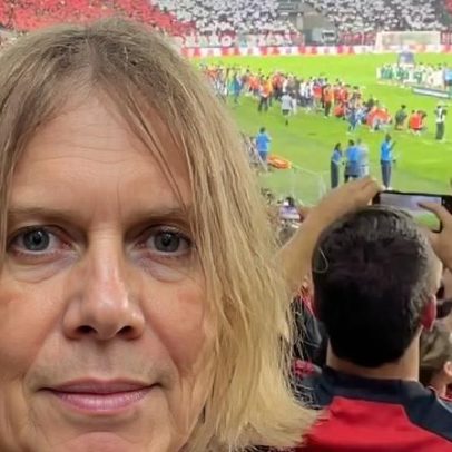 Russo meme da Copa 2018 esteve no Maracanã em Flamengo x Palmeiras