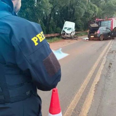 Colisão frontal na BR-468 em Palmeira das Missões deixa homem morto