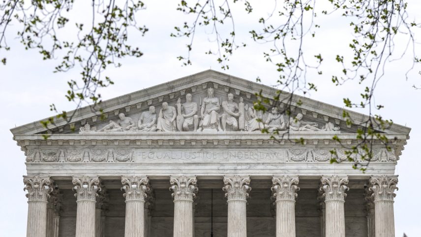 The U.S. Supreme Court building during proceedings in pending appeals at the Supreme Court in Washington, D.C., March 30, 2026. REUTERS/Evelyn Hockstein