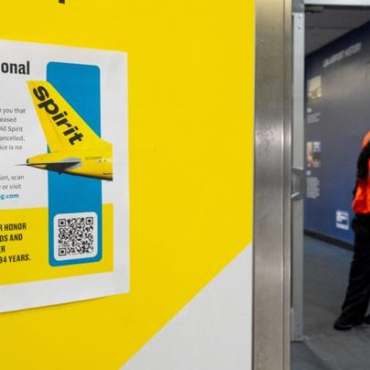 Spirit Airlines encerra operações, fotos mostram o fim da companhia aérea