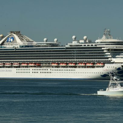 Mais de 110 adoecidos em surto de norovírus a bordo do cruzeiro Princess
