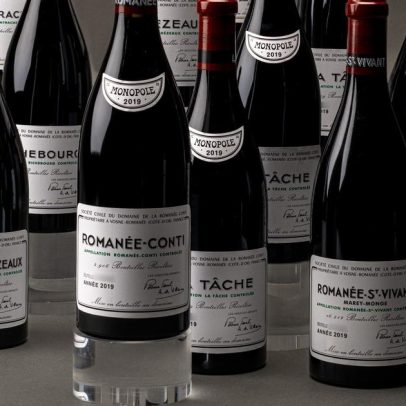 Vinho de Borgonha 1865 é vendido em leilão beneficente