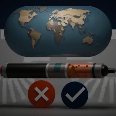 Nove países da América Latina permitem cigarros eletrônicos