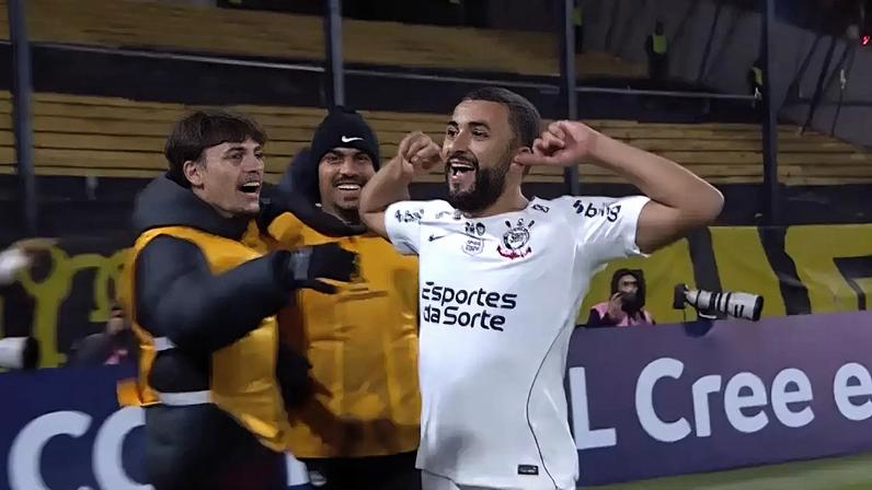 Corinthians ficou no empate com Peñarol –