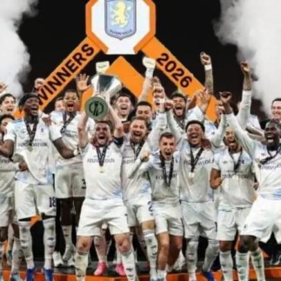 Aston Villa conquista Liga Europa e Inglaterra busca Tríplice Coroa inédita
