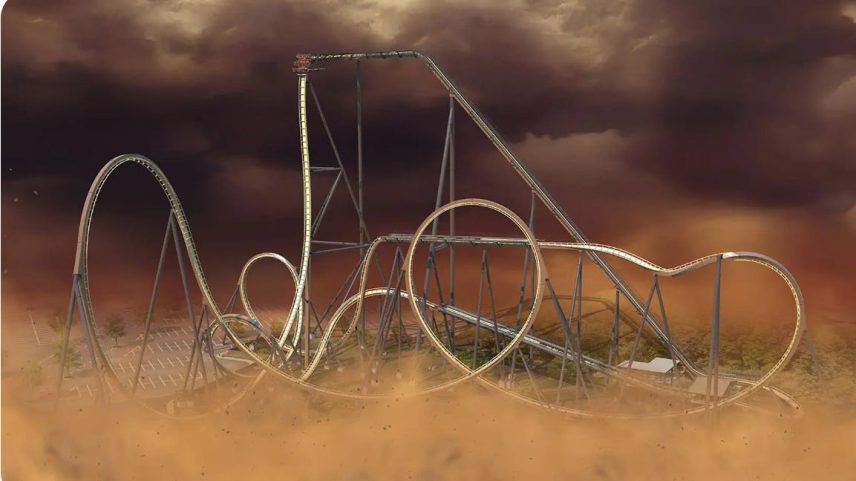 Six Flags Over Texas in Arlington is debuting Tormenta Rampaging Run – the tallest, fastest, longest, first-and only giga dive coaster in the world, according to the theme park's website.