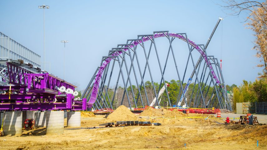 Six Flags Great Adventure has partnered with Project Purple, a pancreatic cancer organization, in conjunction with its new roller coaster.