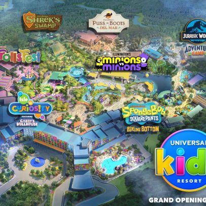 Novo parque temático com SpongeBob, Shrek e Minions chega neste verão