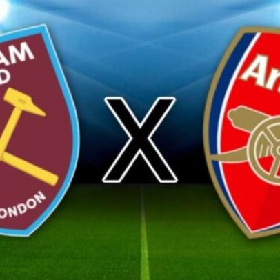 West Ham x Arsenal pela Premier League: transmissão ao vivo, horário e escalação