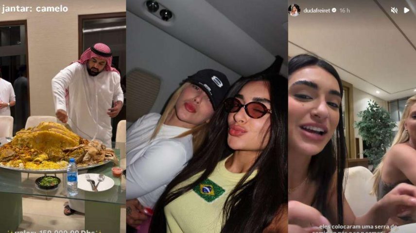 Veja como foi o jantar de luxo da Virginia e da amiga