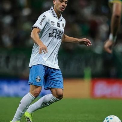 Grêmio confirma lesão de Nardoni e prazo de retorno é divulgado