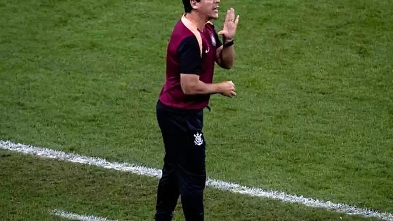 Diniz, Vinicius Jr., Neymar e Rodrygo na época em que o atual técnico do Corinthians comandava a Seleção(em 2023). Vitor Silva/CBF