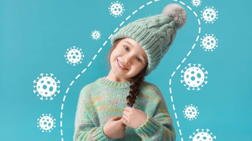 Crianças estão entre os grupos mais vulneráveis às infecções respiratórias no frio