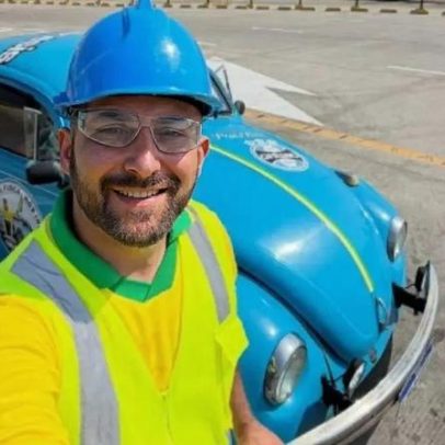 Torcedor que viaja de Fusca do RS aos EUA para a Copa precisa recomeçar viagem