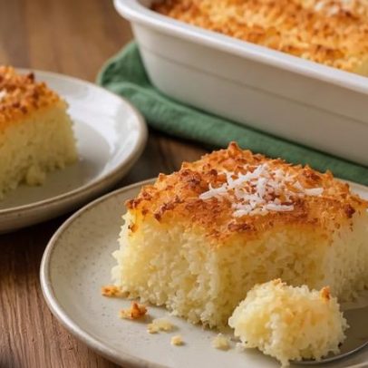 Cocada fit de forno é prática para matar a vontade de doce